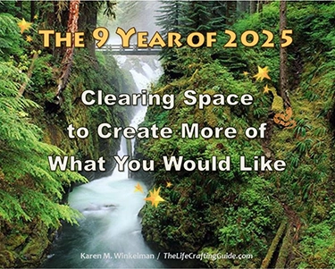 The 9 Year Of 2025: Clearing Space To Create More Of What You Would Like